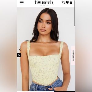 House of CB Corset Top